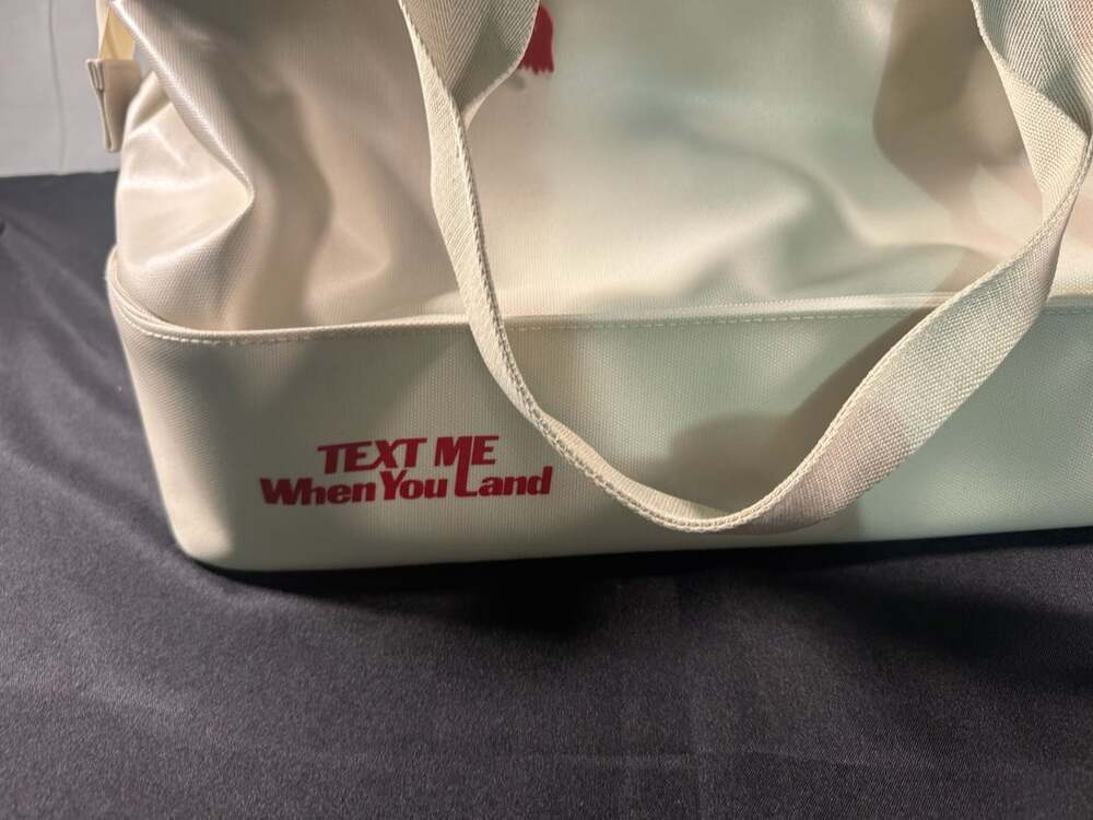Beis Lonely Ghost Weekender duffle Bag Ghost White - Picture 2 of 8